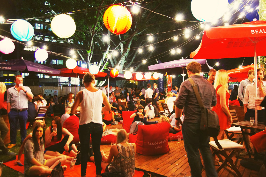 Rekorderlig Cider Creates Relaxed Pop-Up Experiences with Custom Branded Outdoor Furniture