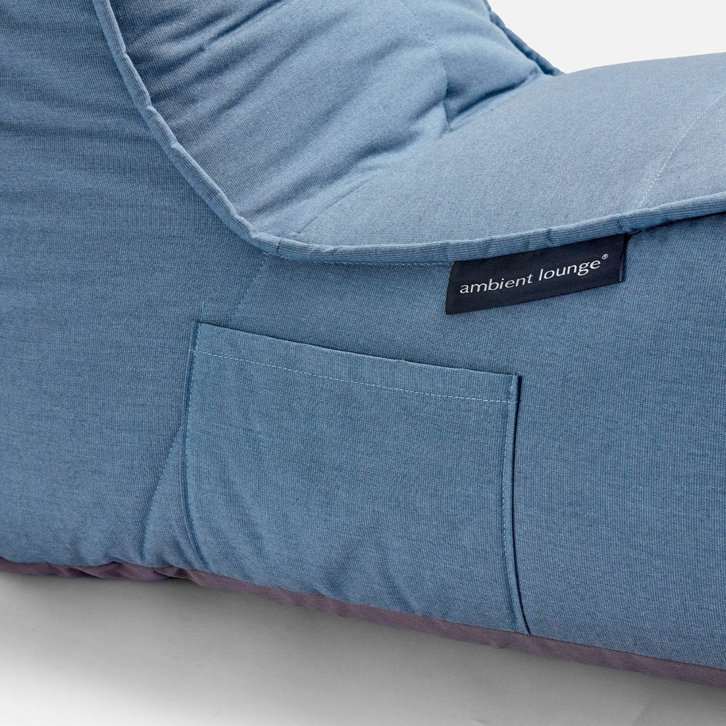 Avatar Lounger with Headrest - Outdoor/Interior