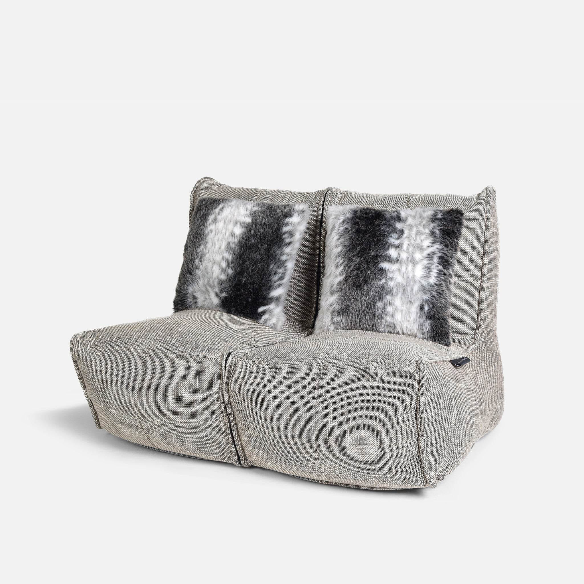 Deluxe Faux Fur Cushion (Set of 2)