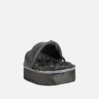 Small Rebound Foam Mattress Dog Bed With Hoodie-Interior/Outdoor