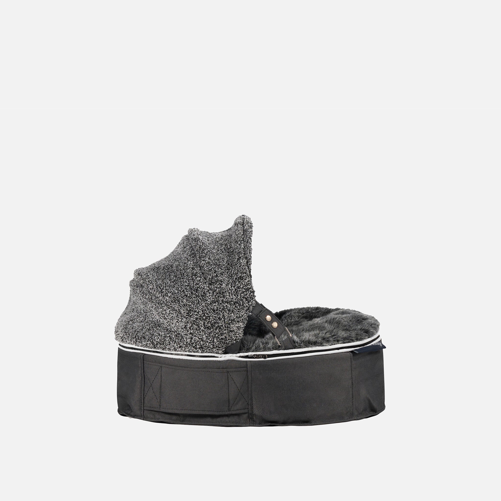 Small Rebound Foam Mattress Dog Bed With Hoodie-Interior/Outdoor