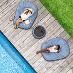 Satellite Twin Sofa - Outdoor/Interior