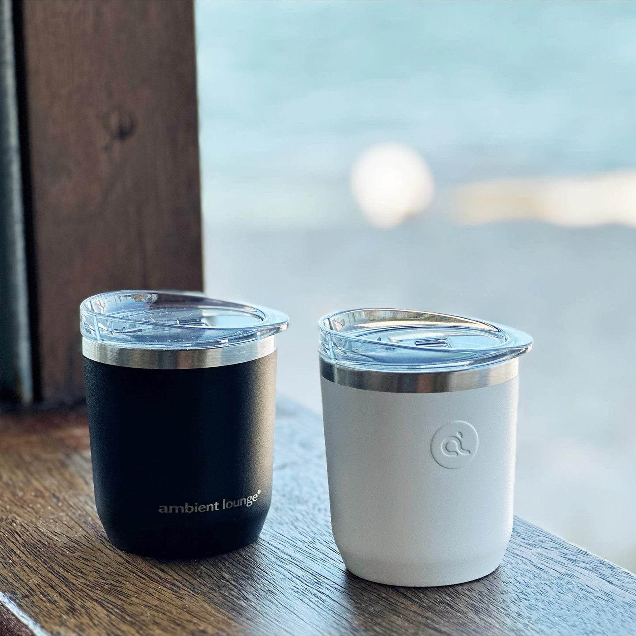 Stainless Steel Drink Cup - 300ml (Set of 2)