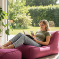 Studio Bean Bag Chaise Set – Indoor – product image 1