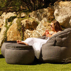 Wing Ottoman - Outdoor/Interior