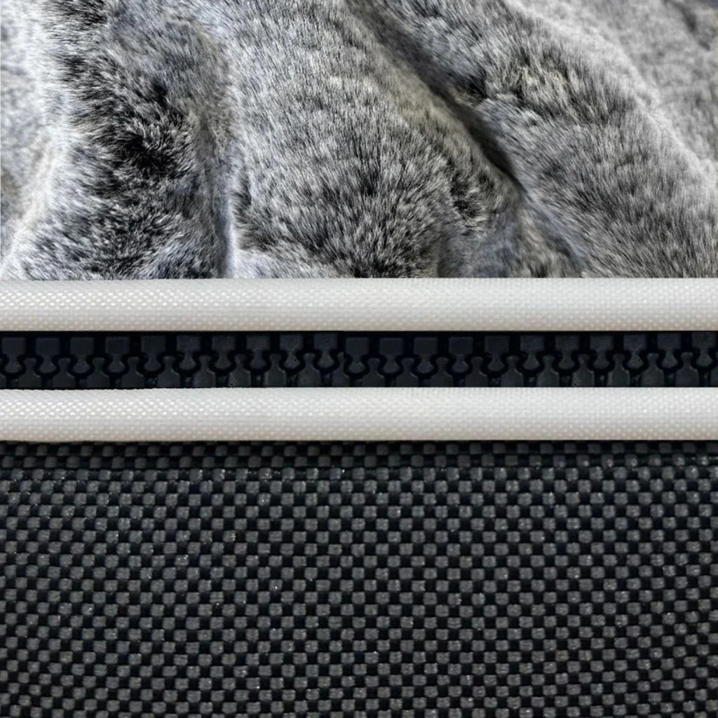 Small Rebound Foam Mattress Dog Bed With Hoodie-Interior/Outdoor