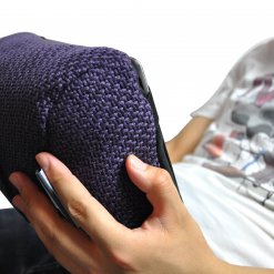 aubergine dream tech pillow bean bag when use