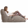 eco weave avatar lounger bean bag side view