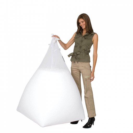 Funnelweb mesh filling bag with model