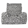 Lelbys kids bean bags chair in paint splotches pattern