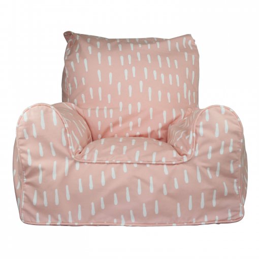 Lelbys kids bean bags chair in pink