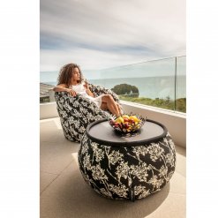 nightbloom versa table bean bag with buttefly sofa