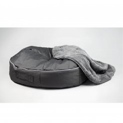 Extra large pet bed with top removed