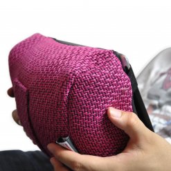 sakura pink tech pillow bean bag when held
