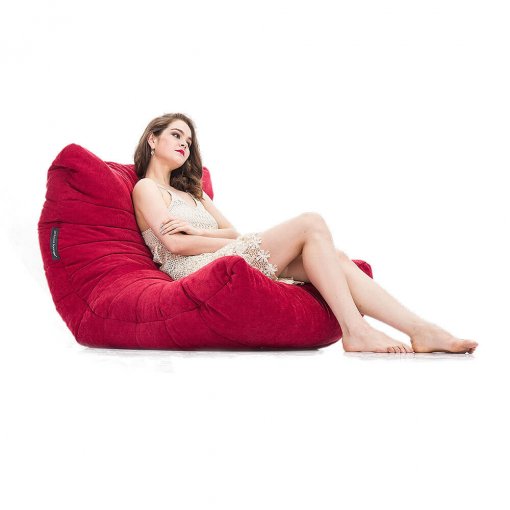 wildberry deluxe acoustic bean bag with model