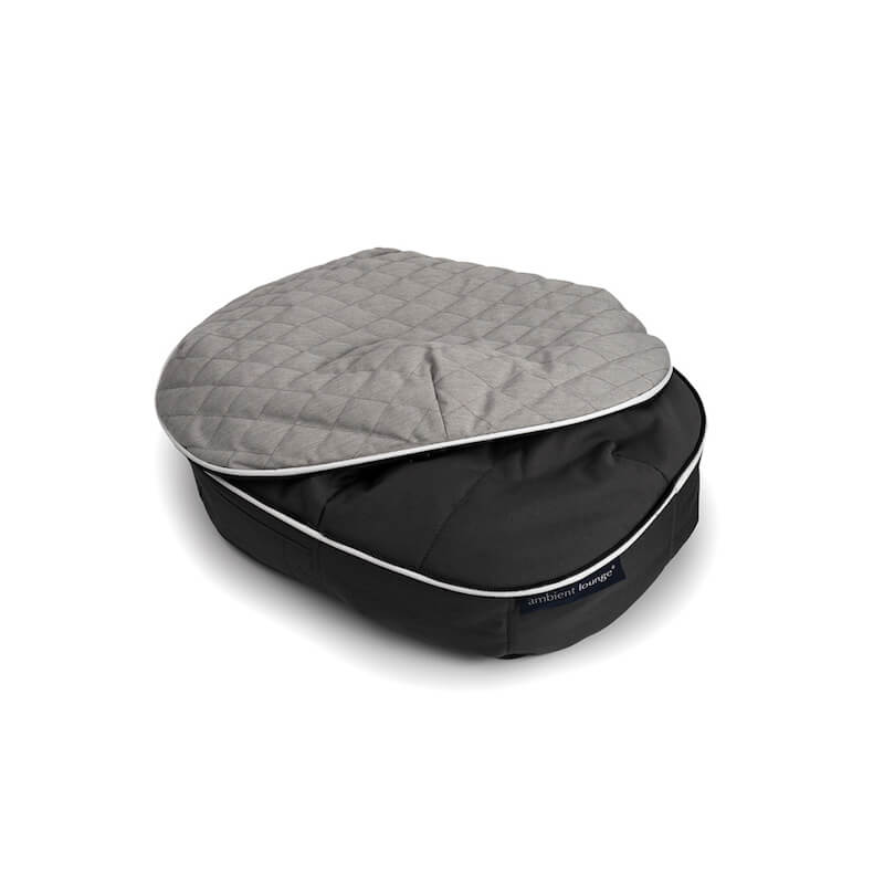 Cooling Pet Bed in Light Grey